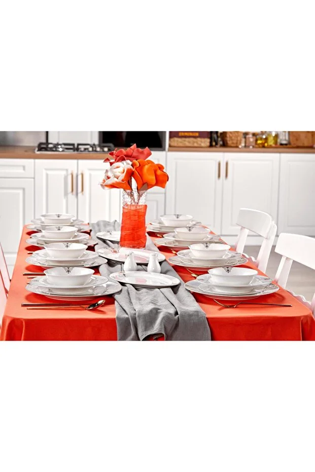 Eliza Carmilla 12 Kişilik 53 Parça Yemek Takımı